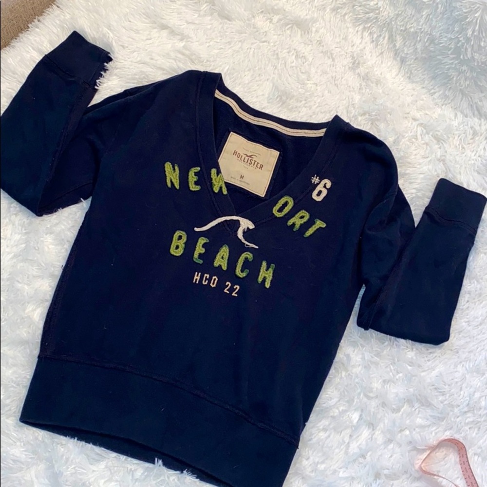Hollister Deep V Sweater